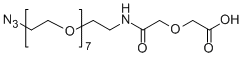 2-((Azido-PEG7-carbamoyl)methoxy)acetic acid