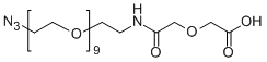 2-((Azido-PEG9-carbamoyl)methoxy)acetic acid