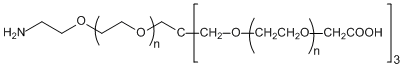 4-ArmPEG-(3COOH-1NH2)