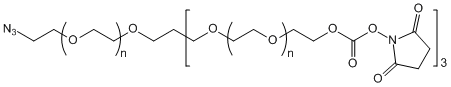 4-ArmPEG-(3NHS-1N3)