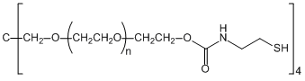 4-ArmPEG-CONH-CH2CH2SH