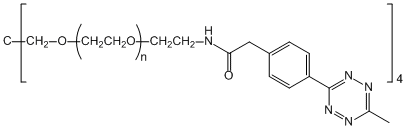 4-ArmPEG-Methyltetrazine