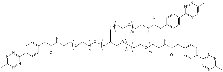 8-ArmPEG-Methyltetrazine