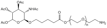 Ac-Galactose-PEG-NH2
