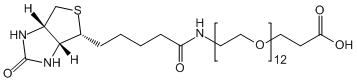Biotin-PEG12-COOH