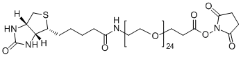 Biotin-PEG24-SPA