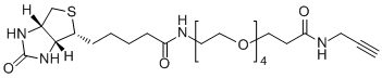 Biotin-PEG4-Amide propargyl