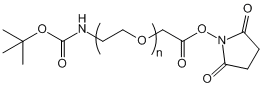 Boc-NH-PEG-SCM
