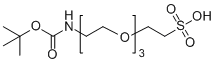Boc-NH-PEG3-SO3H