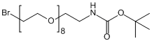 Br-PEG8-NH-Boc