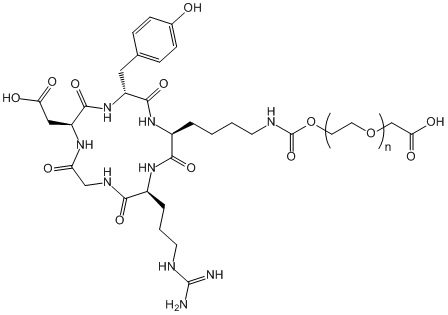 c(RGDyK)-PEG-COOH