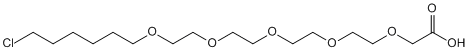 Cl-C6-PEG4-O-CH2COOH