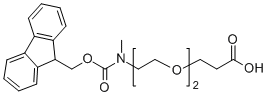 Fmoc-N-methyl-N-amido-PEG2-COOH