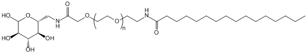 Galactose-PEG-Palmitic acid