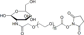 Gluc-PEG-SCM