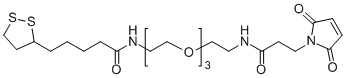 LA-PEG3-NH-Mal