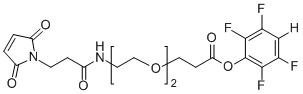 Mal-NH-PEG2-TFP