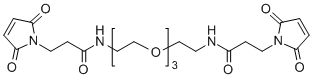 Mal-NH-PEG3-NH-Mal