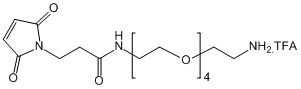 Mal-NH-PEG4-NH2.TFA