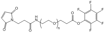 Mal-PEG-PFP