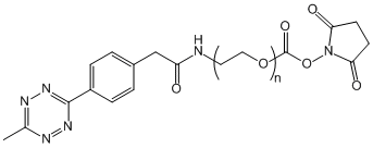 Methyltetrazine-PEG-NHS