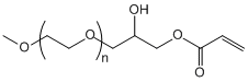 mPEG-hydroxy-acrylate