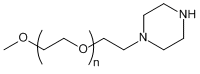 mPEG-Piperazine