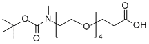 N-methyl-N-(t-Boc)-PEG4-COOH
