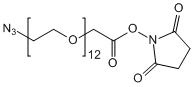 N3-PEG12-CH2CO2-NHS