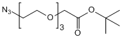 N3-PEG3-CH2COOtBu