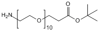 NH2-PEG10-CH2CH2COOtBu