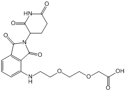 Pomalidomide-PEG2-CH2COOH