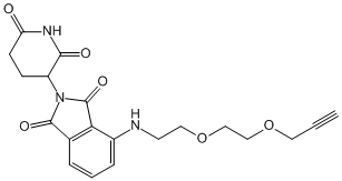 Pomalidomide-PEG2-Propargyl