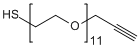 SH-PEG11-Alkyne