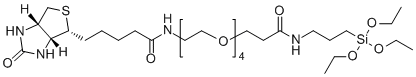 Silane-PEG4-Biotin