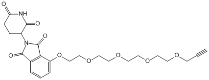 Thalidomide-O-PEG4-Propargyl