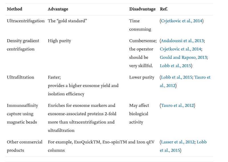 Summary of advantages and disadvantages
