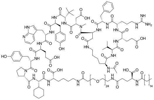 Zilucoplan_structure