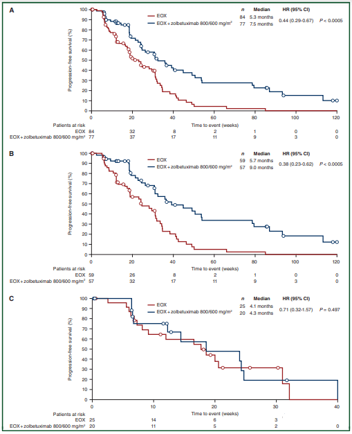 phase II FAST trial of zolbetuximab